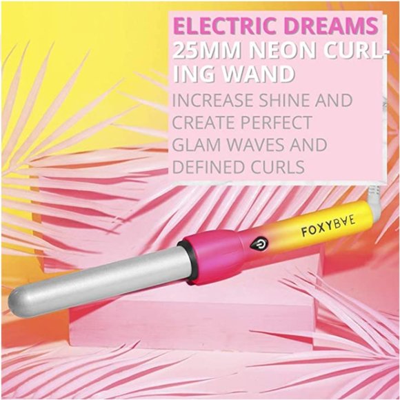 **FLASH SALE* FOXYBAE Electric Dreams Neon Curling Wand - Picture 4 of 7